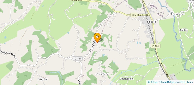 localisation de l'entreprise MADAME CORINNE OCULY  VARETZ