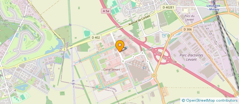 localisation de l'entreprise MADAME CORINNE ODETTE SANS  LIEUSAINT