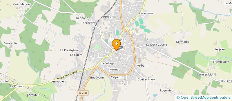 localisation de l'entreprise MADAME CORINNE OLIVIER  PLUVIGNER