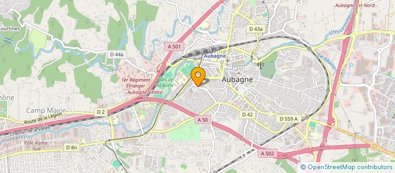 localisation de l'entreprise MADAME CORINNE ONOLFO à AUBAGNE