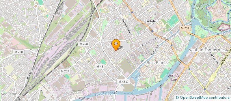 localisation de l'entreprise MADAME CORINNE ORSAN à LILLE