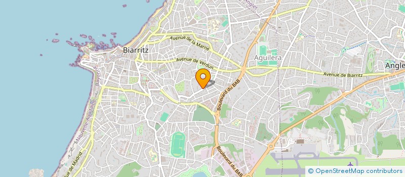 localisation de l'entreprise MADAME CORINNE ORTEGA à BIARRITZ