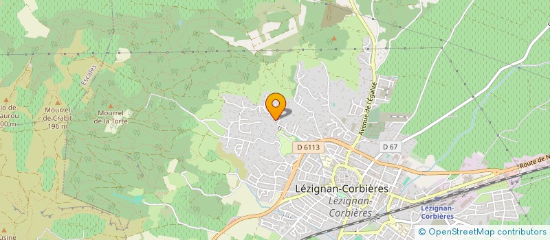 localisation de l'entreprise MADAME CORINNE ORTS à LEZIGNAN-CORBIERES