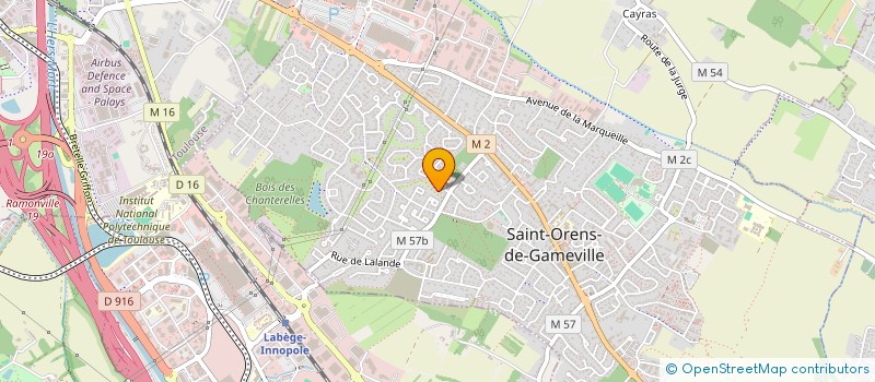 localisation de l'entreprise MADAME CORINNE ORUS à TOULOUSE