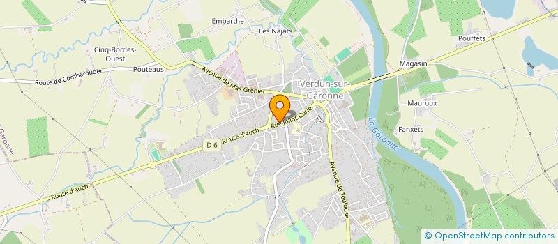 localisation de l'entreprise MADAME CORINNE OURLIAC  SAVENES