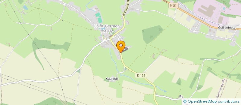 localisation de l'entreprise MADAME CORINNE OUTREQUIN  SAINT-GERMER-DE-FLY