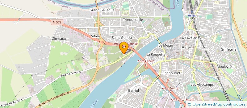 localisation de l'entreprise MADAME CORINNE OWCZARZ  ARLES