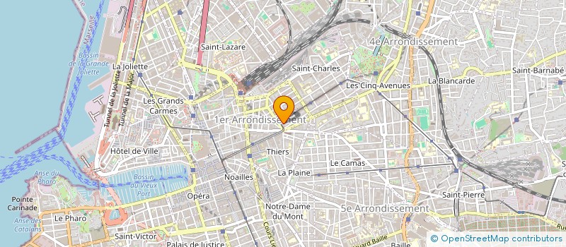 localisation de l'entreprise MADAME CORINNE PACZEK  MARIGNANE