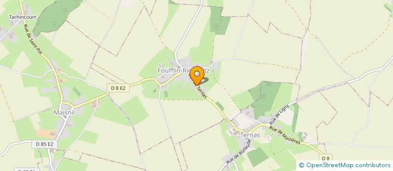 localisation de l'entreprise MADAME CORINNE PAILLARD  BUNEVILLE