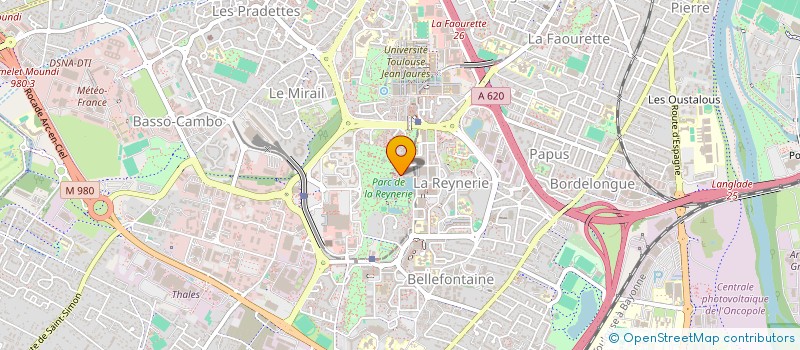 localisation de l'entreprise MADAME CORINNE PANZIERA à TOULOUSE