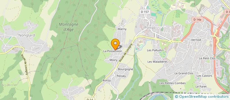 localisation de l'entreprise MADAME CORINNE PAREL à POISY