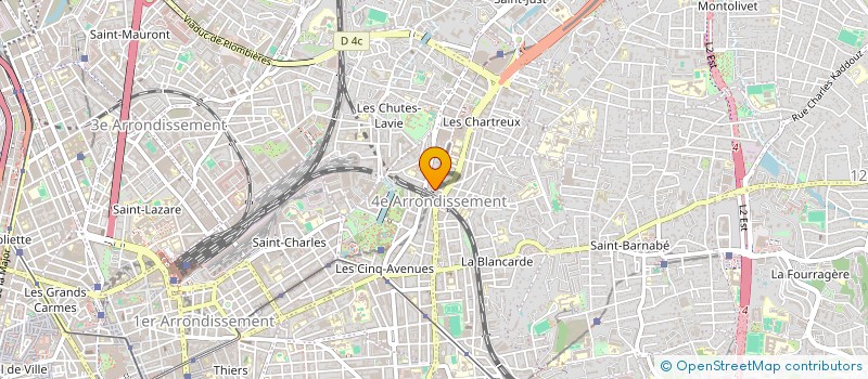 localisation de l'entreprise MADAME CORINNE PARTOUCHE à MARSEILLE