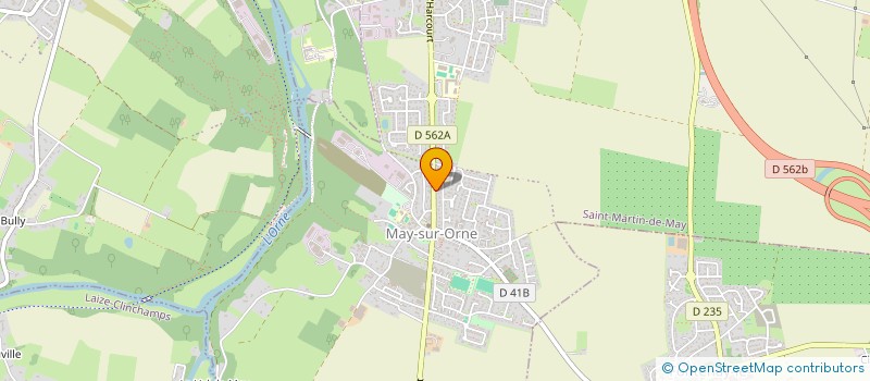 localisation de l'entreprise MADAME CORINNE PASQUIER  MAY-SUR-ORNE