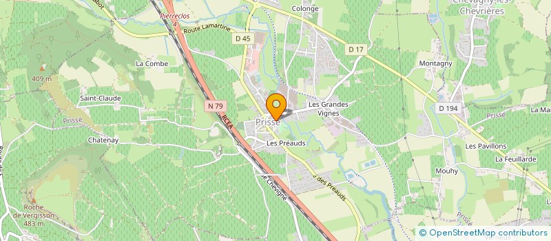 localisation de l'entreprise MADAME CORINNE PERINO à VERGISSON