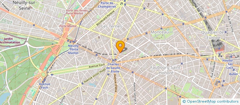 localisation de l'entreprise MADAME CORINNE PERON  PARIS