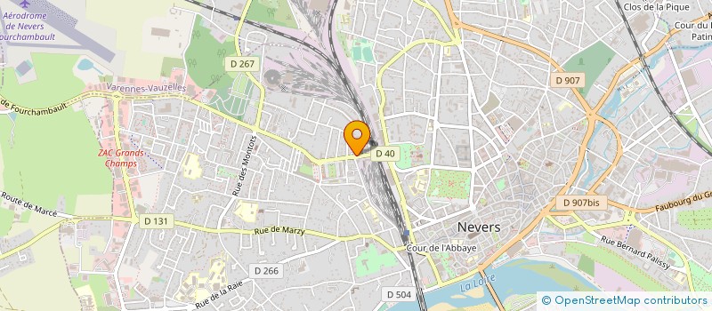 localisation de l'entreprise MADAME CORINNE PHILIPPON à NEVERS