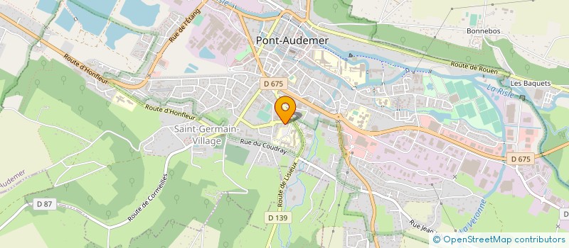 localisation de l'entreprise MADAME CORINNE PIARD à PONT-AUDEMER