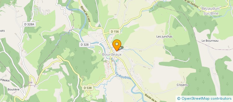 localisation de l'entreprise MADAME CORINNE PIARULLI  BOURDEAUX