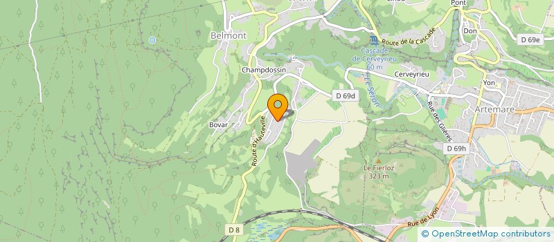 localisation de l'entreprise MADAME CORINNE PICCINO  VALROMEY-SUR-SERAN