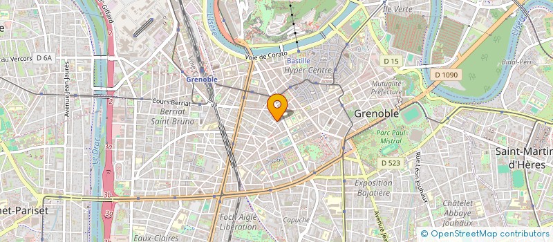 localisation de l'entreprise MADAME CORINNE PILLET  GRENOBLE