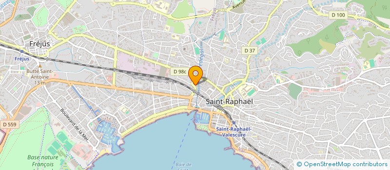 localisation de l'entreprise MADAME CORINNE PINEZIC à FREJUS