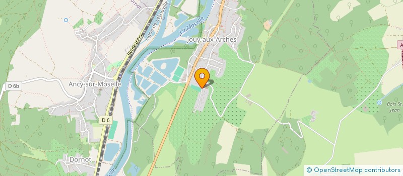 localisation de l'entreprise MADAME CORINNE PLASZCZYK  JOUY-AUX-ARCHES