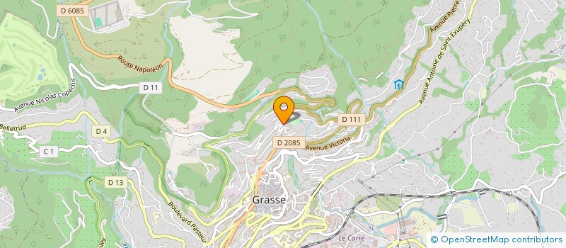 localisation de l'entreprise MADAME CORINNE POUCHAIN  GRASSE