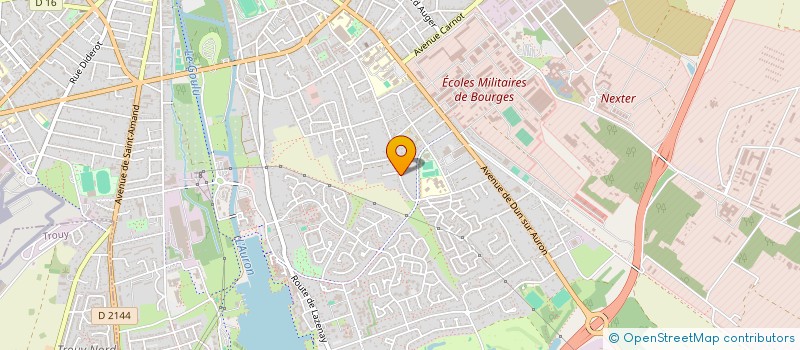 localisation de l'entreprise MADAME CORINNE PRAGNON-DUBY  BOURGES