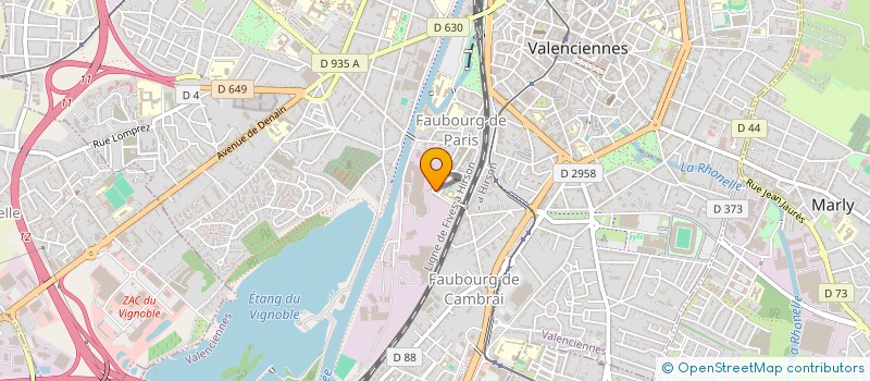 localisation de l'entreprise MADAME CORINNE PREIN à VALENCIENNES