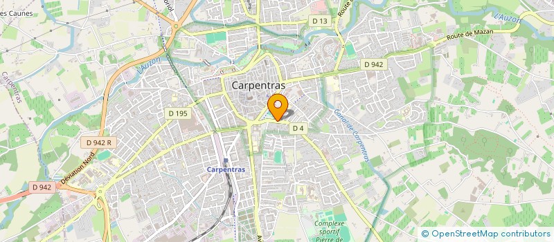localisation de l'entreprise MADAME CORINNE QUERUEL à CARPENTRAS