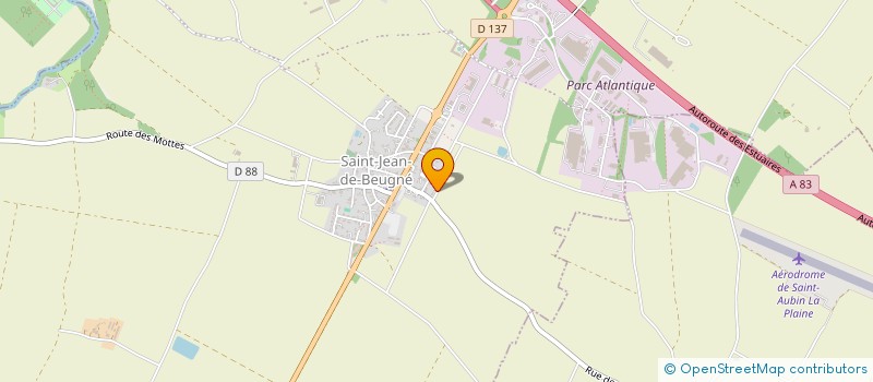 localisation de l'entreprise MADAME CORINNE QUINTARD  SAINT-JEAN-DE-BEUGNE