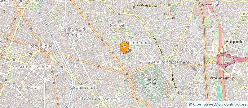 localisation de l'entreprise MADAME CORINNE RABOISSON  PARIS