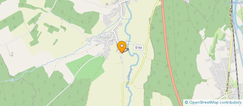 localisation de l'entreprise MADAME CORINNE REICHHARDT  FRIZON