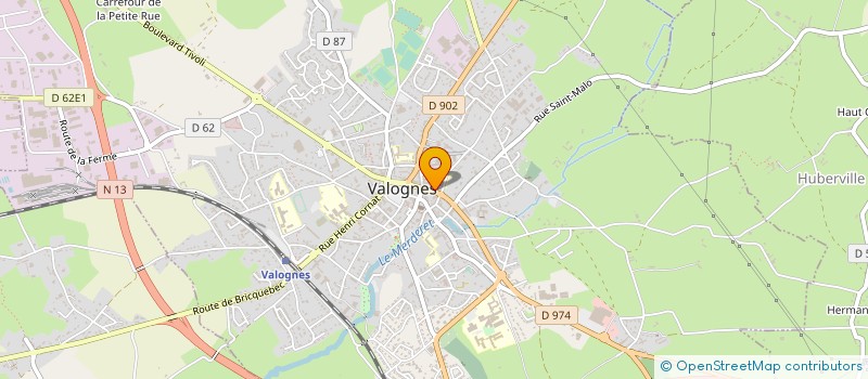 localisation de l'entreprise MADAME CORINNE RENOUF  VALOGNES