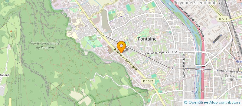 localisation de l'entreprise MADAME CORINNE RIALLAND  SAINT-EGREVE