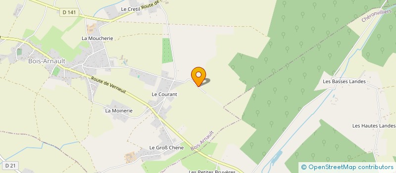 localisation de l'entreprise MADAME CORINNE RICHARD  BOIS-ARNAULT