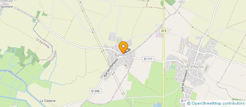 localisation de l'entreprise MADAME CORINNE RICHEBON  BALLON