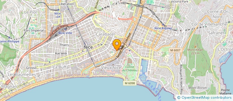 localisation de l'entreprise MADAME CORINNE RICHEFORT  NICE