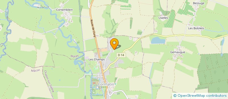 localisation de l'entreprise MADAME CORINNE RICHIER  CULLES-LES-ROCHES