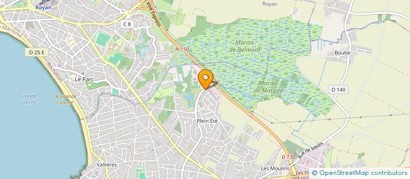 localisation de l'entreprise MADAME CORINNE RIERA  SAINT-GEORGES-DE-DIDONNE