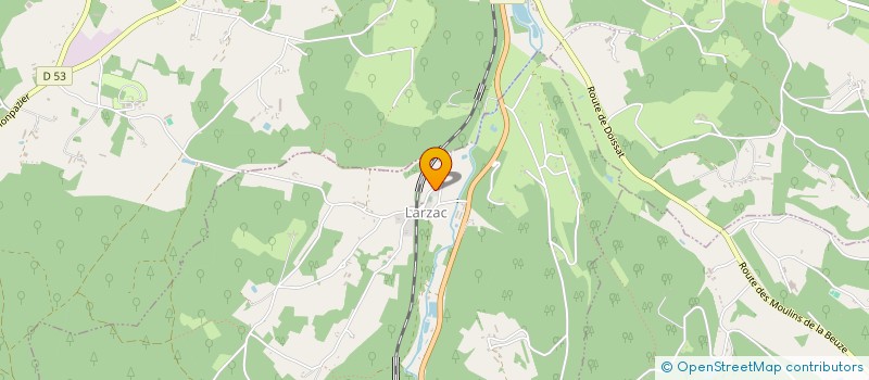 localisation de l'entreprise MADAME CORINNE RIMONTEIL  SAINT-POMPON