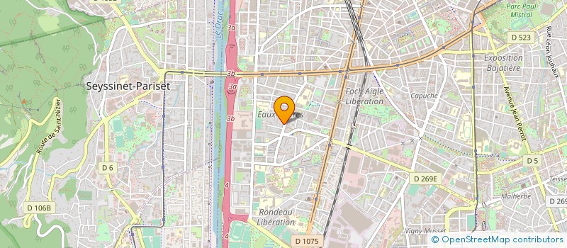 localisation de l'entreprise MADAME CORINNE ROBERT à GRENOBLE