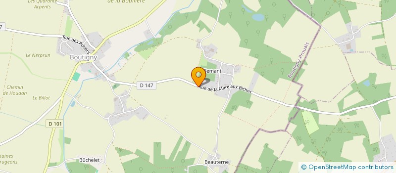 localisation de l'entreprise MADAME CORINNE ROBERT à BOUTIGNY-PROUAIS