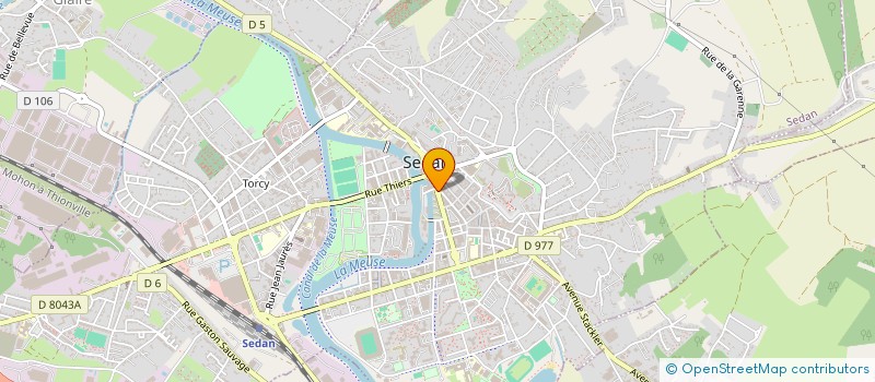 localisation de l'entreprise MADAME CORINNE ROBERT  SEDAN