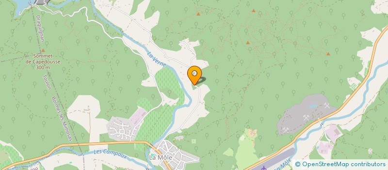 localisation de l'entreprise MADAME CORINNE ROCHETTE  LA MOLE