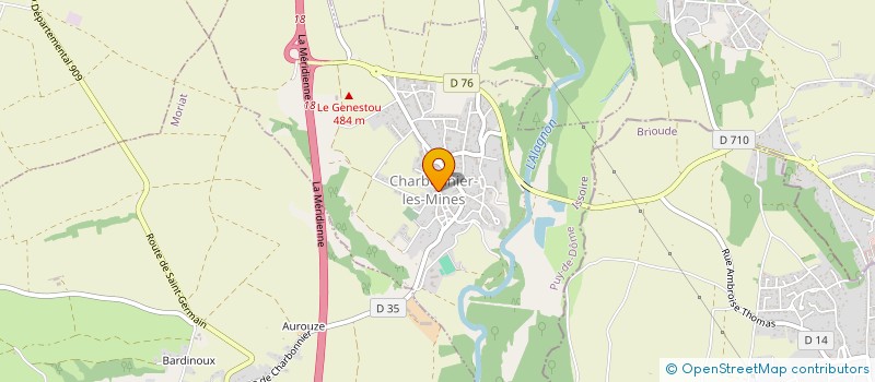 localisation de l'entreprise MADAME CORINNE RODDE à CHARBONNIER-LES-MINES