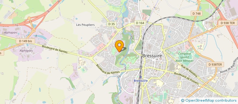 localisation de l'entreprise MADAME CORINNE ROGER  BRESSUIRE