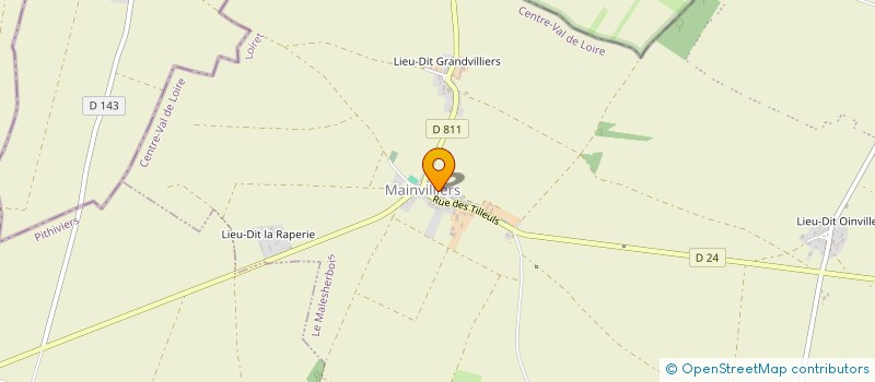 localisation de l'entreprise MADAME CORINNE ROGER à LE MALESHERBOIS
