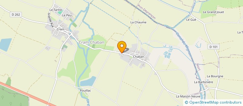 localisation de l'entreprise MADAME CORINNE ROHR  CRAM-CHABAN