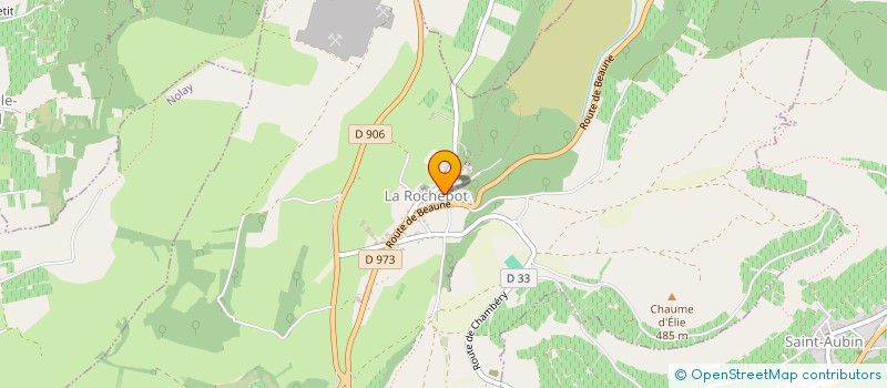 localisation de l'entreprise MADAME CORINNE ROMAIN  LA ROCHEPOT